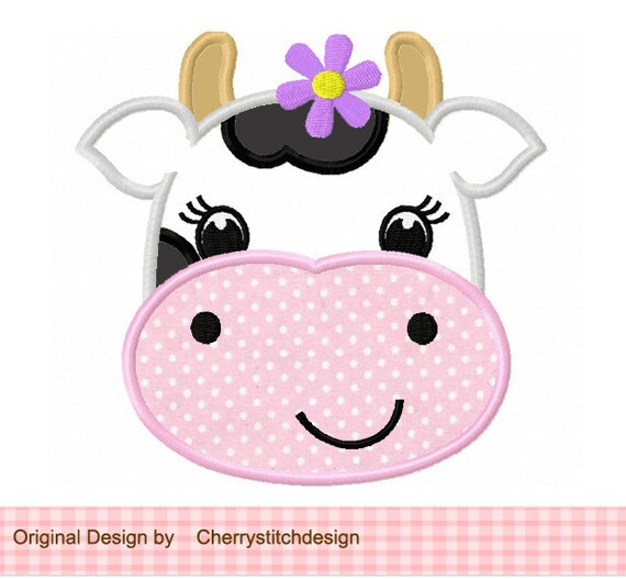 Cow Applique Embroidery Designs Cow Applique Embroidery Designs