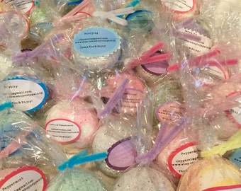 Wholesale Bath Bomb,Stocking Stuffer's, Bridal Shower Gifts, Christmas Gifts, Party Favors, Bulk Bath Bomb w/ Essential or Fragrance Oils!