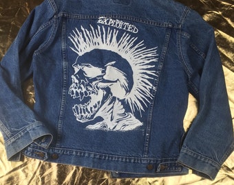 Punk rock jacket | Etsy