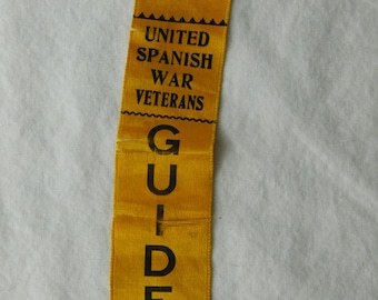 United Spanish American War Veterans Guide Ribbon