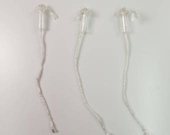1 inch Glass Wick Kit to Make an Oil Lamp out of Wine Bottle, Pack of 3
