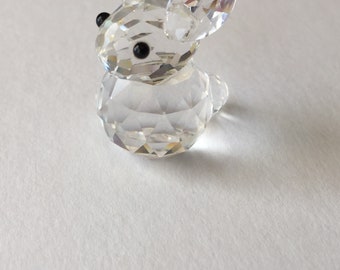 Swarovski Crystal Figurine Rabbit Animal Vintage