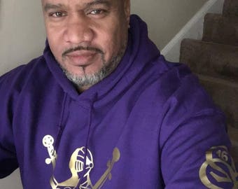 Shield hoodie, Dawg team hoodie, 1911, Que Psi Phi, Omega Psi Phi Fraternity, HBCU, Roo Since 1911