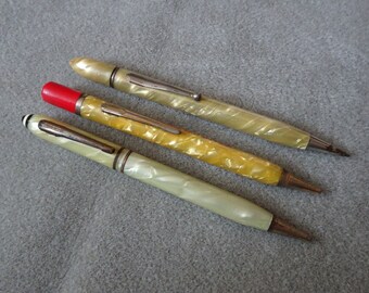 Vintage Advertising Mechanical Pencils Lipic, Osborne | Collectible Mechanical Pencil | Drafting Tools | Pearled Pen |