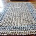 Doormat, Welcome Jute Rug, Door mat, Custom color border, Handmade rug, no.023