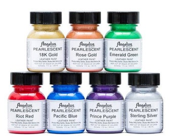 Angelus Pearlescent Paint Set