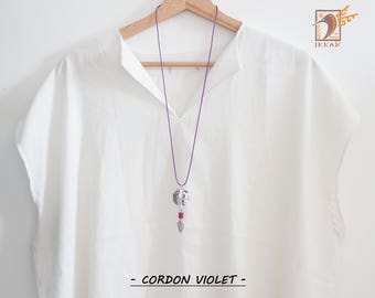 Necklace "Cherokee Purple"