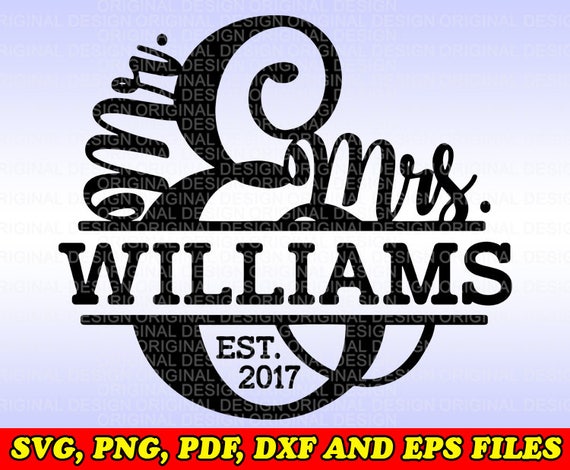 Download Mr. and Mrs. Split monogram svg/Mr. and Mrs. Split svg/Mr. and