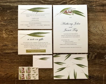 Wedding Invitation Package