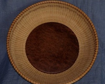 Nantucket Lightship 15" Round Tray