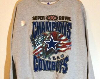 1995 Super Bowl XXX Dallas Cowboys Starter Sweatshirt