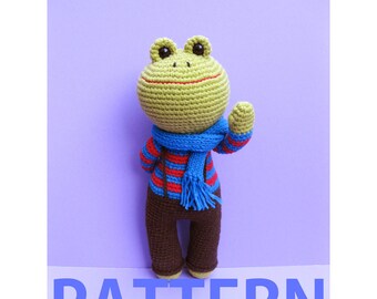 Amigurumi Crochet Pattern-Frog