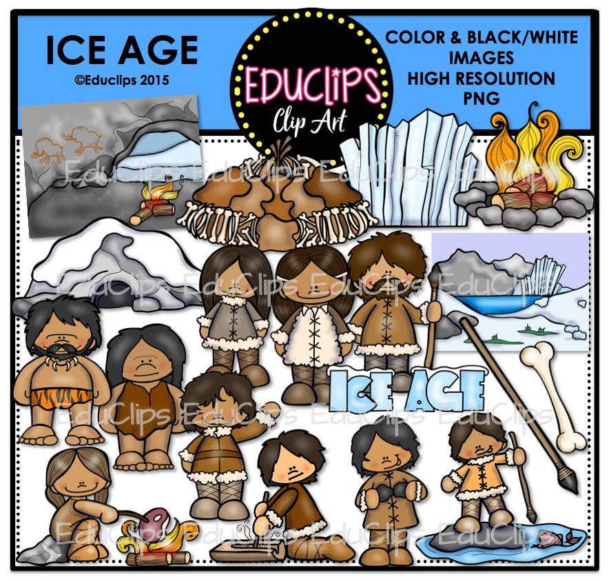 Ice Age Clip Art Bundle