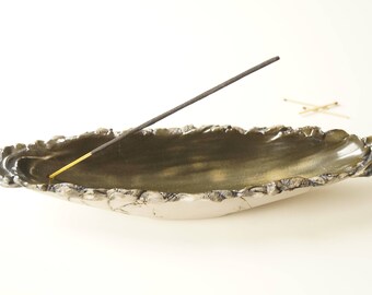 Incense Burner, Incense Stick Holder, Ash Catcher, Incense Stick Bowl, Incense Tray, Ceramics and Pottery, Aromatherapy, Meditation, Yoga