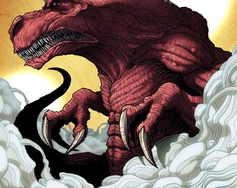 Dinosauraus (Image's Invincible Character) 11x17 Print