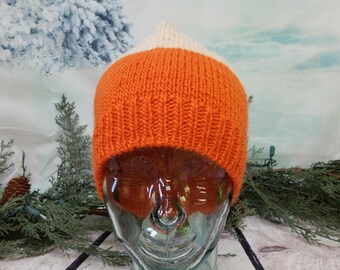 Orange wool hat