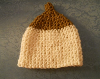 Pro-Breastfeeding Handmade Crocheted Boobie Beanie For Baby Newborn
