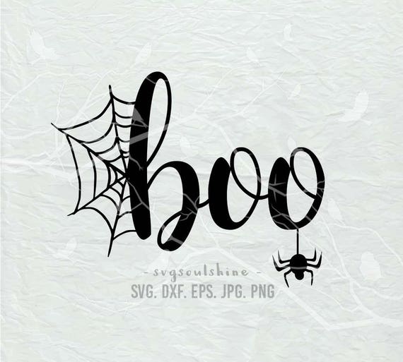 Download Halloween SVG boo SVG File Silhouette Cutting File Cricut