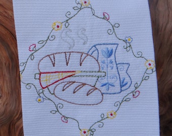 Country Kitchen Cotton Huck Towel
