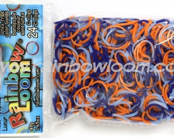 Tropical Reef ** Rainbow Loom Bands Refill. 600 bands & c-clips. Guaranteed authentic. Latex-free.