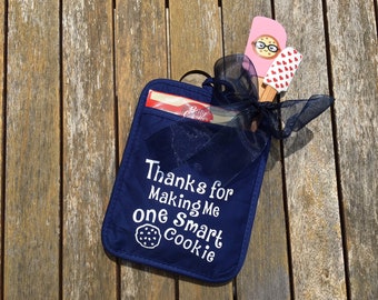 Teacher Appreciation Gift, Teacher Gift End Of Year, Preschool Teacher Gift, Teacher Thank You Gift, Girl Scout Leader, Teacher Potholder