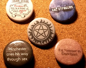 Super Duper Supernatural Pin Pack