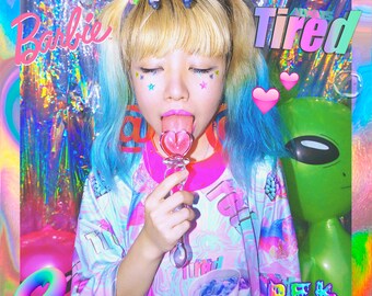 Dead End Kids icecream pastel print t-shirt