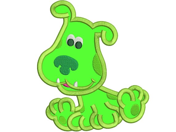 blue's clues green puppy plush