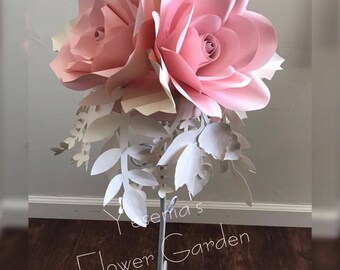 Paper Flower Centerpiece