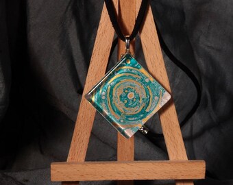 Sky / pendant original painting