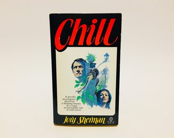 Vintage Horror Book Chill by Jory Sherman 1978 Paperback