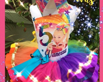 Jojo siwa tutu, jojo tutu, jojo shirt, jojo bow, jojo party, jojo siwa, jojo birthday tutu, jojo birthday, jojo siwa shirt