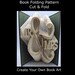 Cut & Fold Book Folding PATTERN~ Mr and Mrs Wedding - combination cut and fold