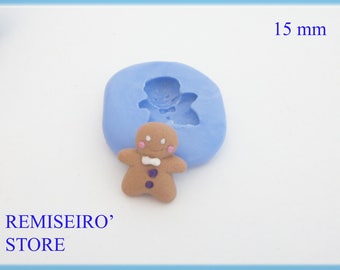 Mold gingerbread d spice silicone 15 mm.