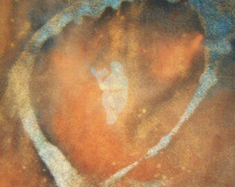 Venus of Laussel prayer card