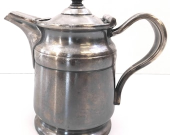 Vintage 1900s REED & BARTON Silver Plate Pitcher 2800 1P soldered