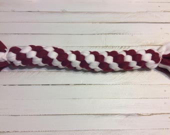Large Dog Rope Toy Candy Cane