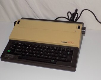 Vintage Brother AX-10 Electronic Typewriter (Tested and Working) Electric