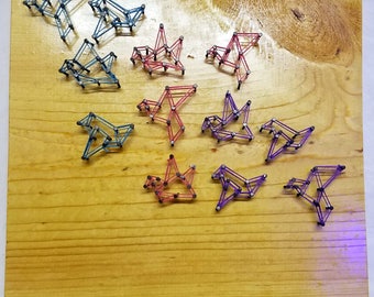 Paper Cranes string art