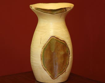 Turned Crepe Myrtle Vase