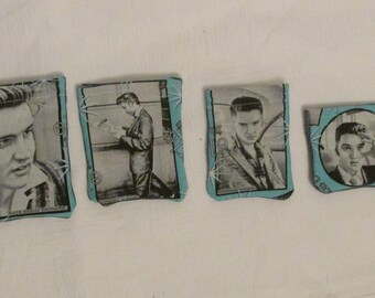 4 Elvis Mini Pouches
