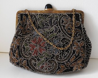 Art Deco 1930's Beaded Evening Bag