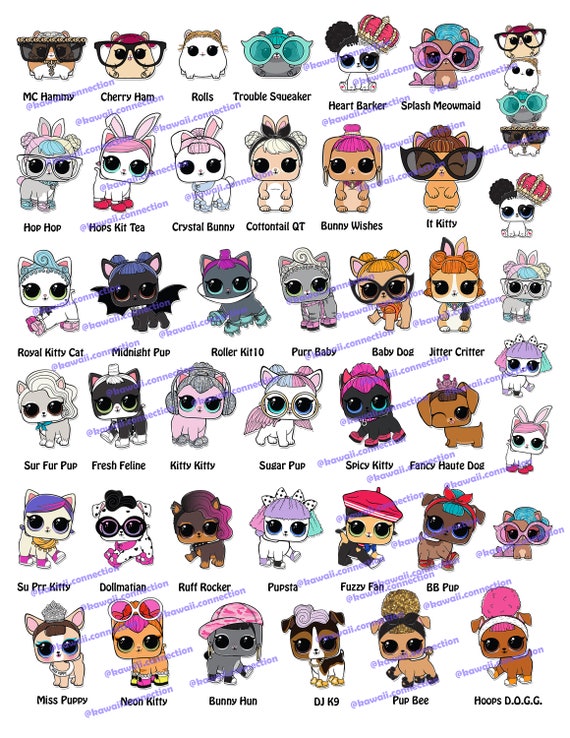 lol doll pets