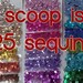 Sequins, Paillettes, loose, cup-shaped, sold by the scoop, metallic, cupped, faceted, round, octagon, hologram, 4mm, 5mm, 6mm, 7mm, 8mm