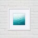 Ocean photography Abstract beach art teal water print 8x10