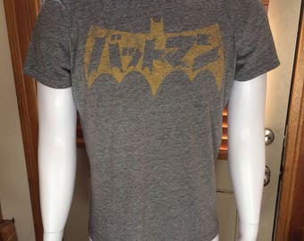 Batman Gray heather 50/37/13 blend crew neck tee