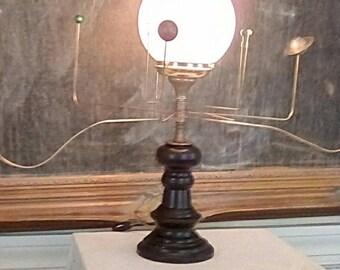Antiqued Orrery Lamp by South Carolina artist Will S. Anderson