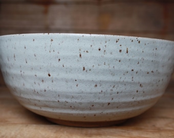 Large Serving Bowl - Made to Order - Salad Bowl - Handmade Pottery - Ceramics & Pottery - KJ Pottery