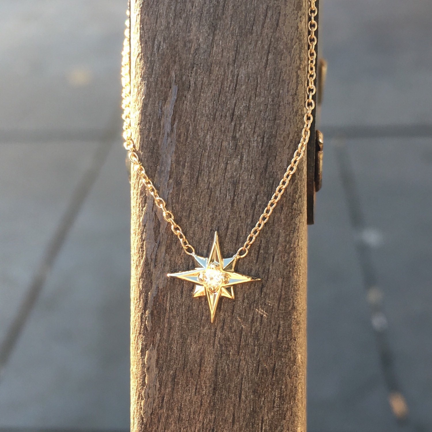 14k-gold-diamond-north-star-necklace