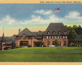 Asheville, North Carolina, Country Club - Vintage Postcard - Postcard - Unused (GGG)